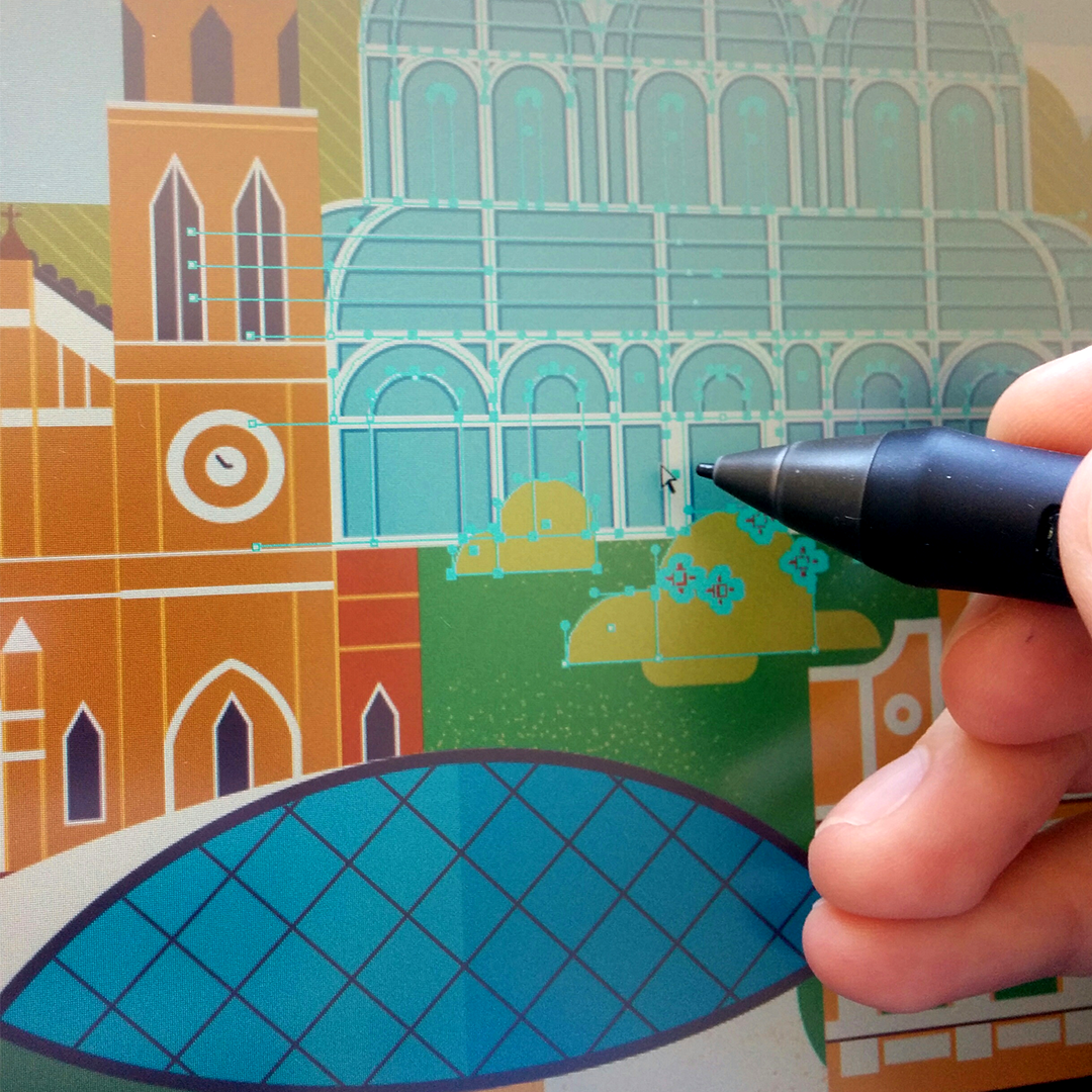 Ilustração Curitiba