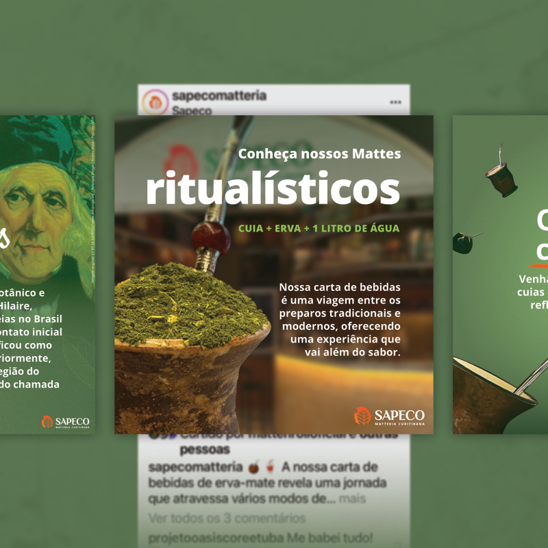 Sapeco - Redes sociais - Pixsul