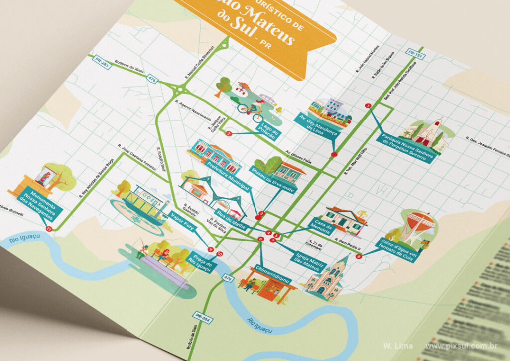 Design de Mapa Turístico